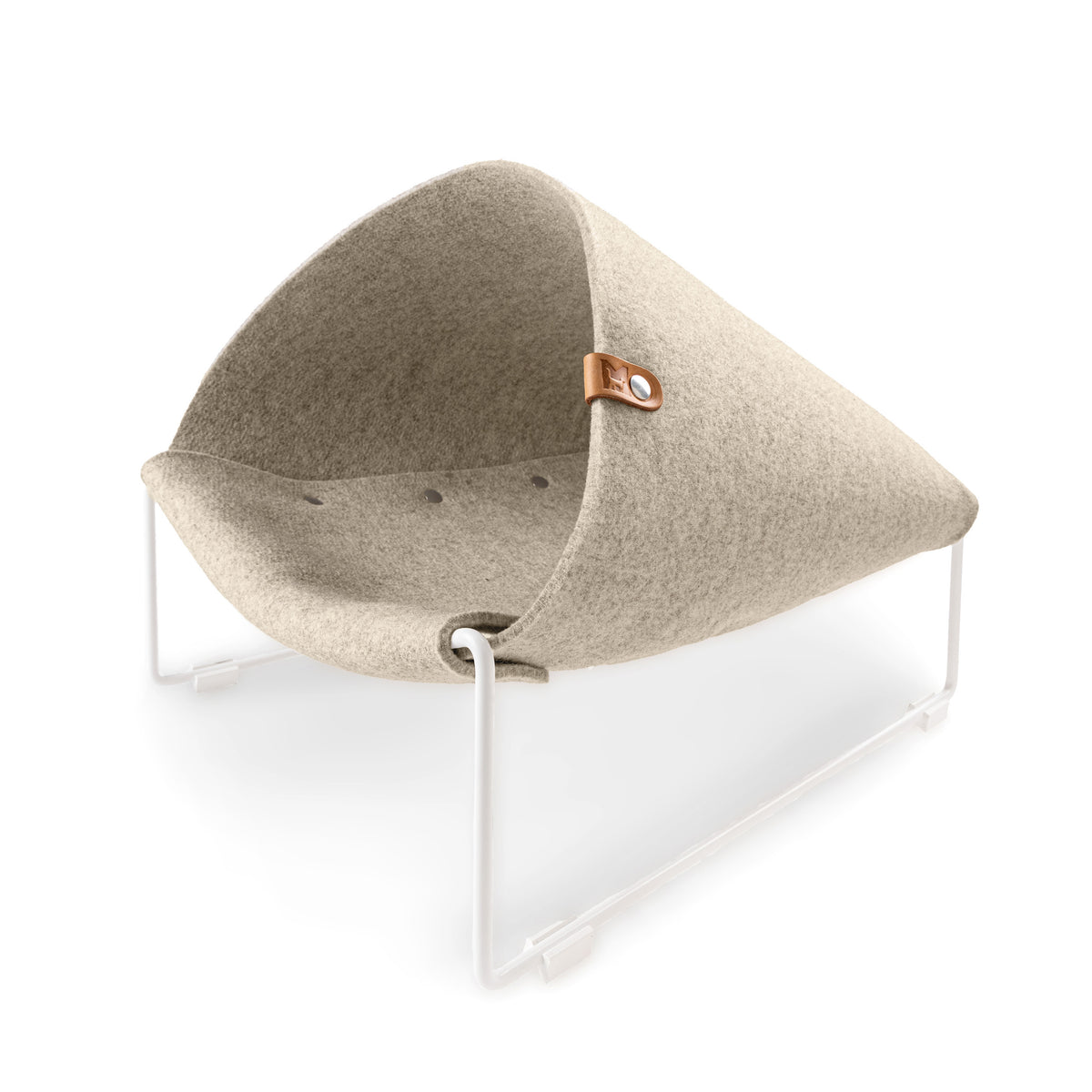 Official product photograph: MiaCara Loggia Cat Cave · Beige