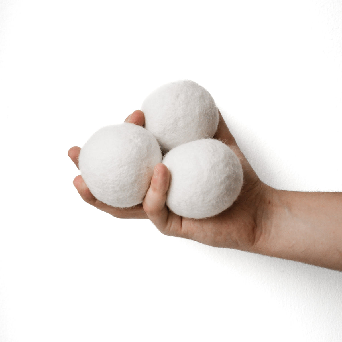Official product photograph: Minty & Marla XXL Wool Felt Balls · Set of 3