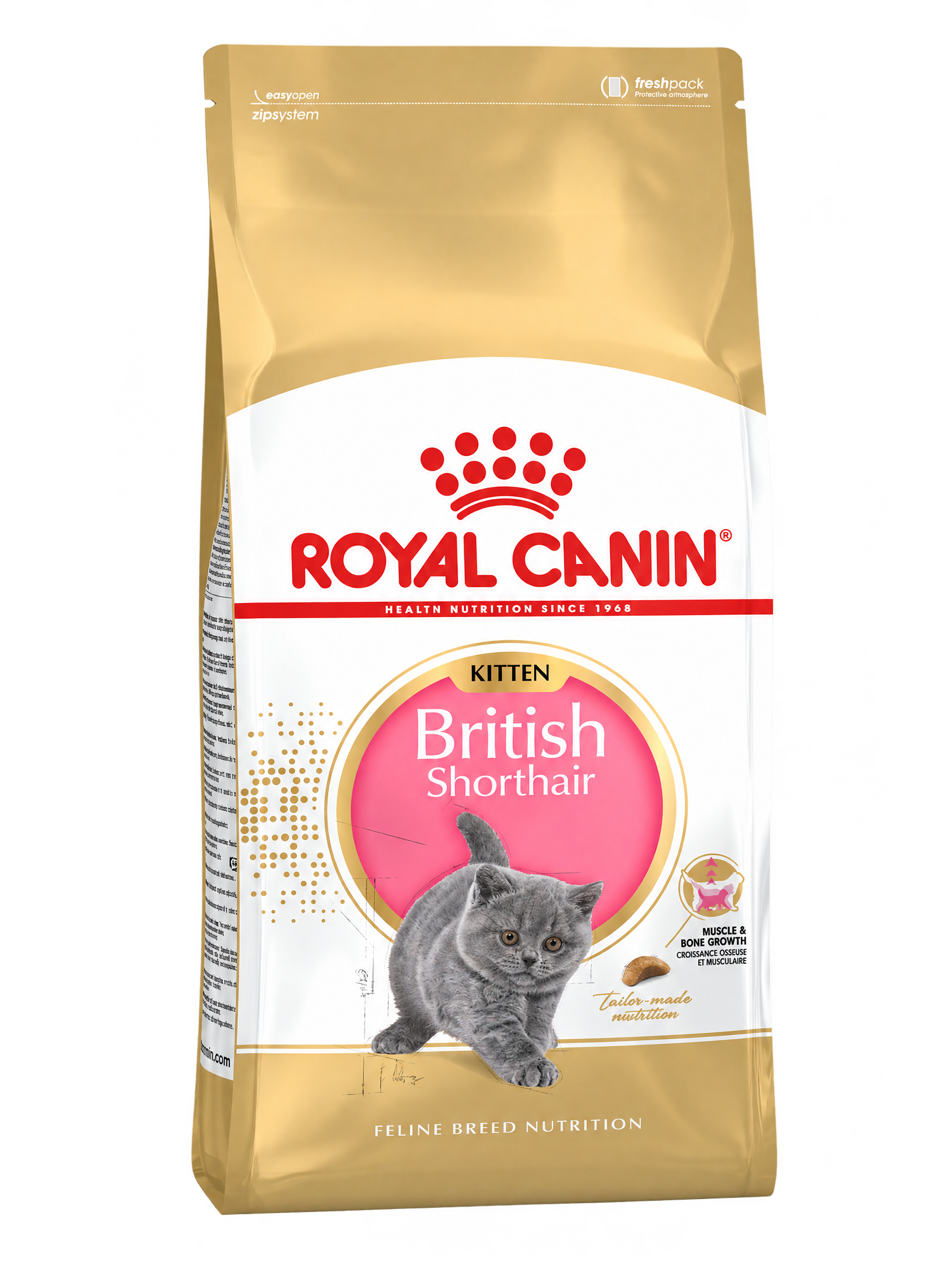Official product photograph: Royal Canin British Shorthair Kitten